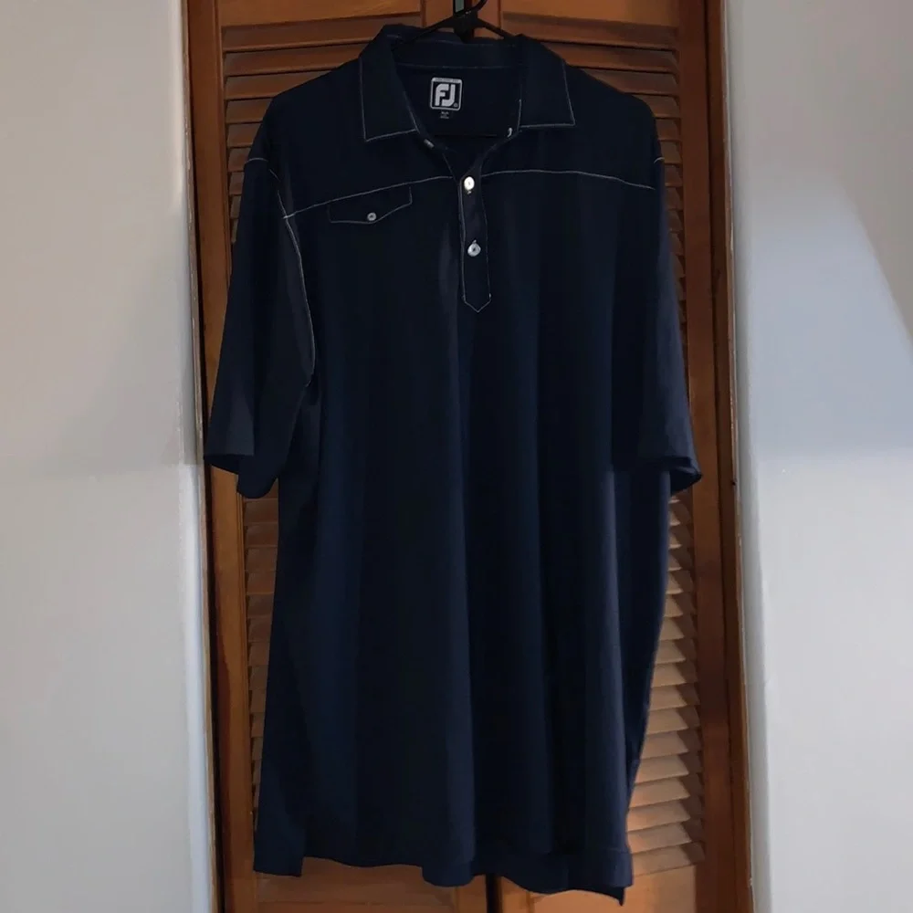 Footjoy Navy Blue Polo XXL